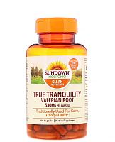 Valerian Root 530 мг (Корень Валерианы) 100 капсул (Sundown Naturals)