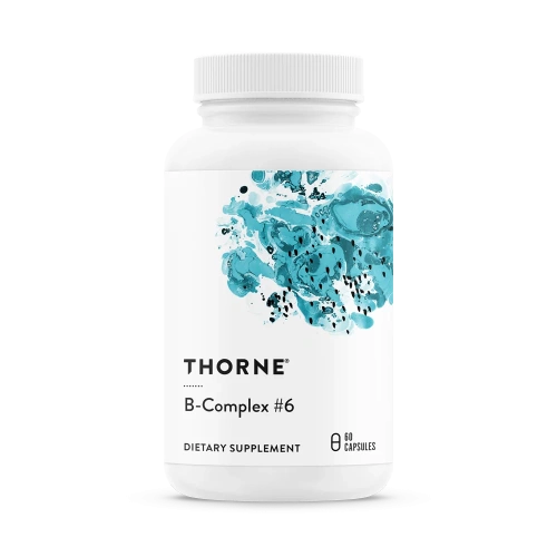 B-Complex #6 (Комплекс витаминов группы B #6) 60 капсул (Thorne Research)