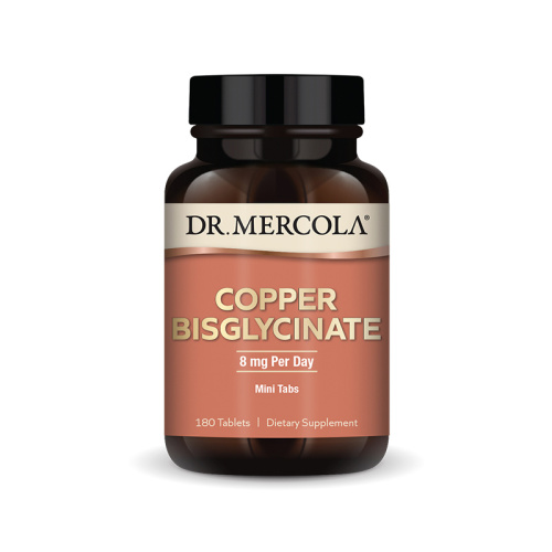 Copper Bisglycinate 4 mg (Бисглицинат меди 4 мг) 180 таблеток (Dr. Mercola)
