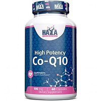 High Potency Co-Q10 (Высоко эффективный коэнзим Q10) 100 мг 60 капсул (Haya Labs)