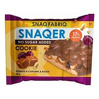 SNAQER печенье глазированное 45 г (Snaq Fabriq)