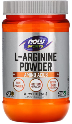 L-Arginine Powder 454 г (Now Foods)