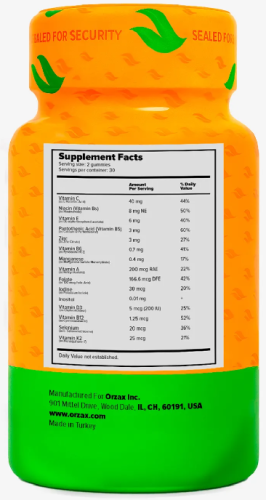 Kids Multi Gummies (Мультивитамины для детей) 60 мармеладок со вкусом апельсина (Orzax) фото 2