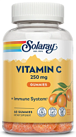 Vitamin C Gummies 250 mg (Витамин С 250 мг) 60 мармеладок (Solaray)