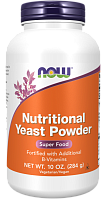 Nutritional Yeast Powder (Пищевые дрожжи в порошке) 284 г (Now Foods)