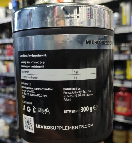 Levro Mono 300 г Creatine Monohidrate (Kevin Levrone) фото 3
