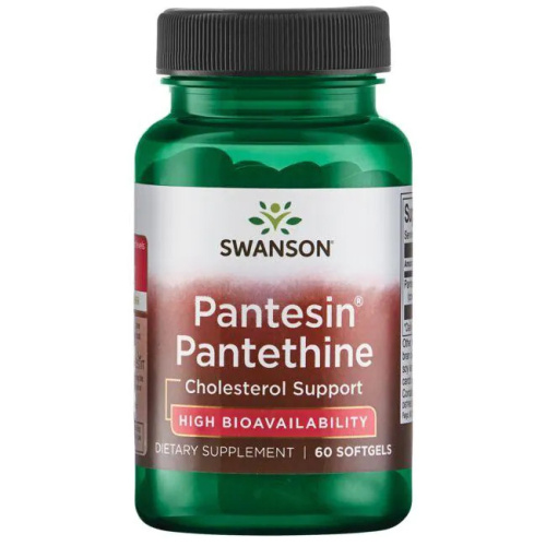 Pantesin™ Pantethine (Пантезин Пантетин) 60 мягких капсул (Swanson) Pantesin™ Pantethine (Пантезин Пантетин) 60 мягких капсул (Swanson)