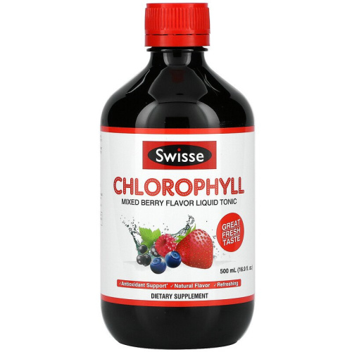 Liquid Chlorophyll (Жидкий Хлорофилл) 500 мл (Swisse) ягодный микс