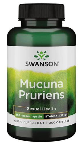 Mucuna Pruriens (Мукуна жгучая) 350 мг 200 капсул (Swanson)