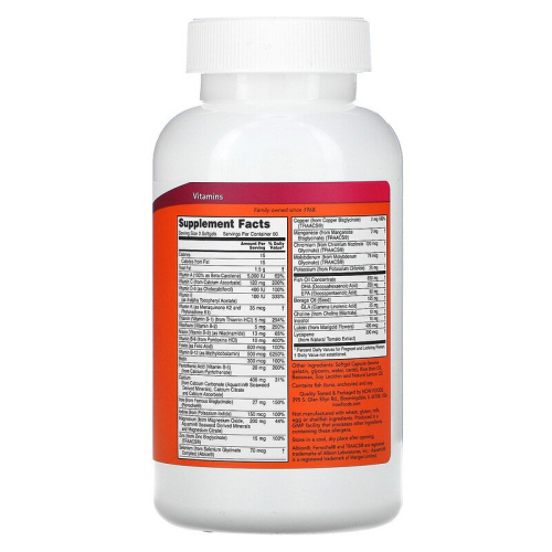 Prenatal Gels + DHA (Пренатальный витамины с ДГК) 180 капсул (Now Foods) фото 2