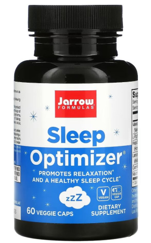 Sleep Optimizer (Оптимизатор сна) 60 растительных капсул (Jarrow Formulas) фото 2