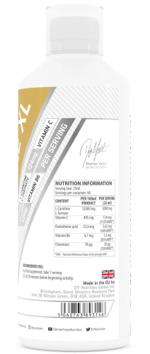L-Carnitine XL 1000 мл (DY Nutrition) фото 2