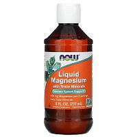Liquid Magnesium with Trace Minerals (жидкий магний с микроэлементами) 237 мл (NOW)