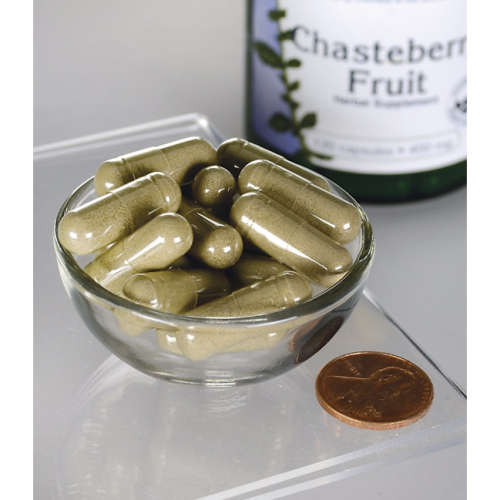 Chasteberry Fruit Vitex 400 mg (Плоды Витекса 400 мг) 120 капсул (Swanson) фото 4