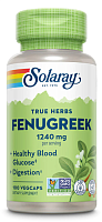 Fenugreek 1240 mg Seed (Пажитник 1240 мг семена) 100 вег капсул (Solaray)