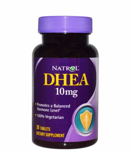 DHEA 10 мг 30 табл (Natrol)_