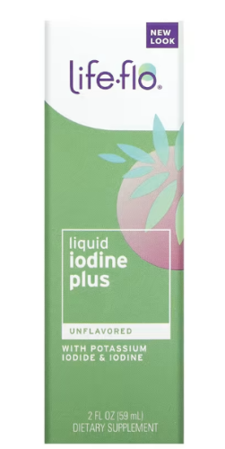 Life-flo Liquid Iodine Plus (Жидкий йод плюс с йодидом калия и йодом) 59 мл