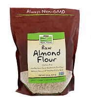 Raw Almond Flour (Мука миндальная) 624 г (Now Foods)