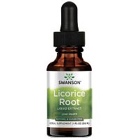 Licorice Root Liquid Extract (Жидкий Экстракт Корня Солодки) 1 FL OZ (29.6 ml) (Swanson)