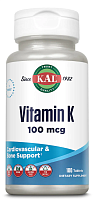 Vitamin K 100 мкг 100 таблеток (KAL)