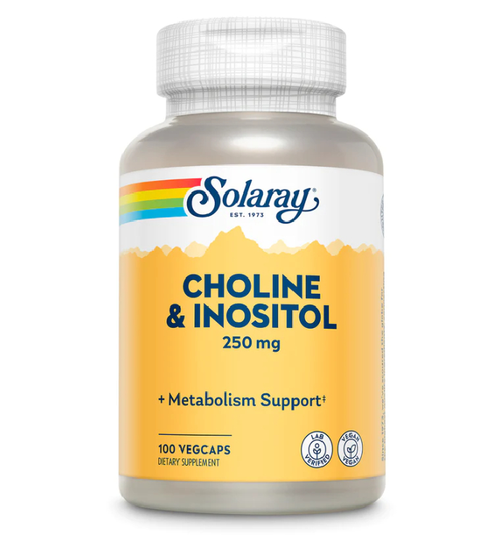 Choline & Inositol 250 mg от Solaray