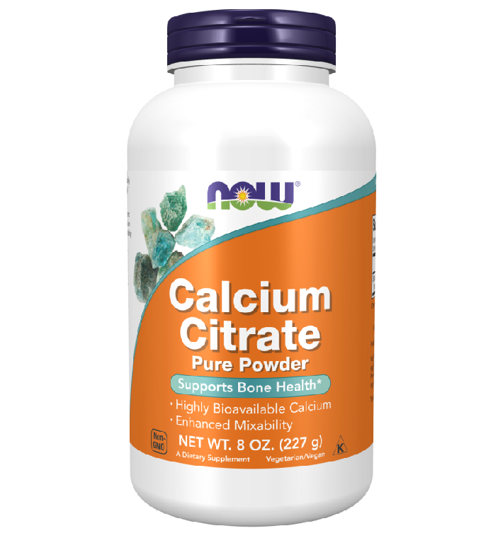 Calcium Citrate Pure Powder от Now Foods