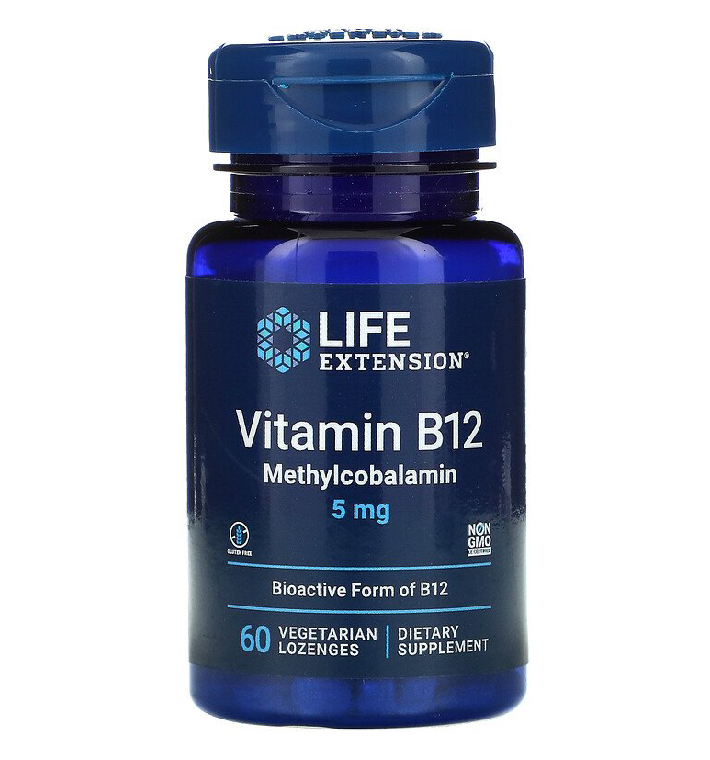 Vitamin B12 Methylcobalamin от Life Extension