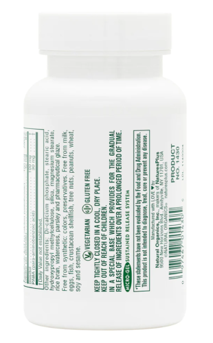 Mega B-100 SR (сбалансированный комплекс витаминов B) 60 таблеток (NaturesPlus) фото 2