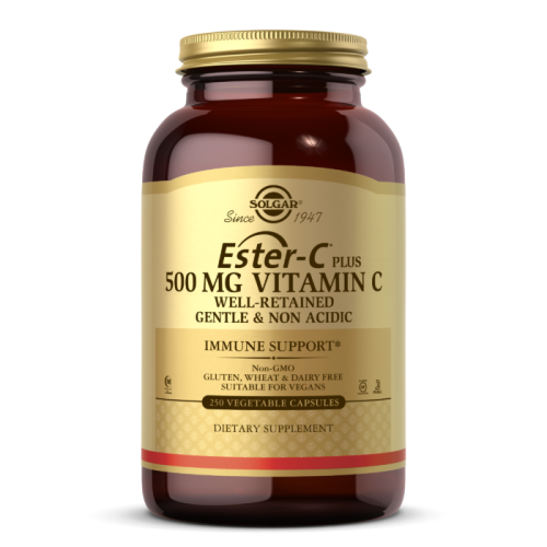 Ester-C Plus Vitamin C 500 мг 250 вег капсул (Solgar)