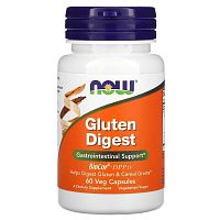Gluten Digest (добавка для переваривания глютена) 60 капсул (Now Foods) 