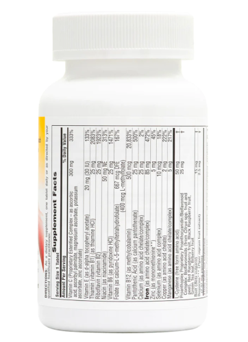 Hema-Plex SR (железо с незаменимыми веществами для здоровых эритроцитов) 60 таблеток  (Natures Plus) фото 2