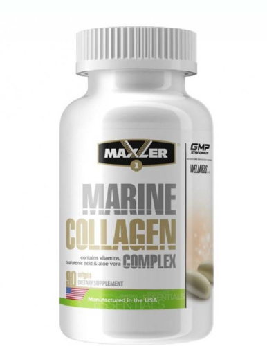 Marine Collagen Complex 90 капсул (Maxler) фото 3