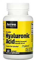 Hyaluronic Acid срок 03/24 (Гиалуроновая кислота) 60 вег капсул (Jarrow Formulas)