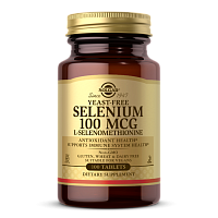 Selenium yeast free (Селен без дрожжевой) 100 мкг 100 таблеток (Solgar)
