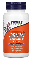 7-Keto LeanGels 100 мг 60 гел капсул (Now Foods)