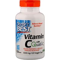 Vitamin С with Quali-C (Витамин C) 500 мг 120 вег капсул (Doctor's Best)