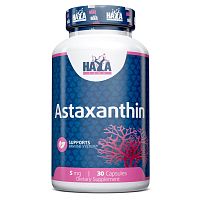 Astaxanthin 5 mg (Астаксантин 5 мг) 30 капсул (Haya Labs)