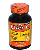 Vitamin C Ester-C 500 мг 60 капсул (American Health)
