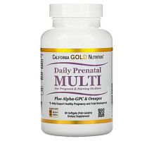 Daily Prenatal Multi 60 капсул (California Gold Nutrition)