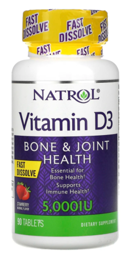 Vitamin D3 5000 IU 90 таблеток (Natrol)