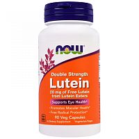 Lutein (Лютеин) 20 мг 90 капсул (Now Foods)
