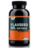 Flaxseed Oil Softgels 200 капул (Optimum Nutrition)