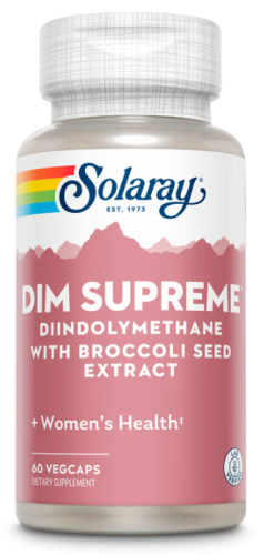 Dim Supreme [Diindolymethane with Broccoli Seed Extract] 60 вег капсул (Solaray)