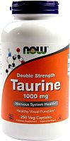 Taurine (Таурин) 1000 мг 250 капсул (Now Foods) Не набит срок годности
