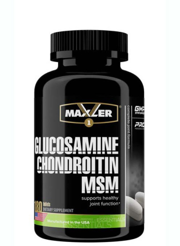 Glucosamine Chondroitin MSM 180 таблеток (Maxler) фото 2