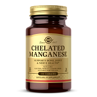 Chelated Manganese 8 мг (Хелатный Марганец) 100 таблеток (Solgar)